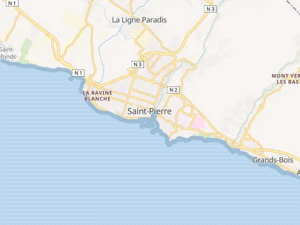 Plan de Saint-Pierre