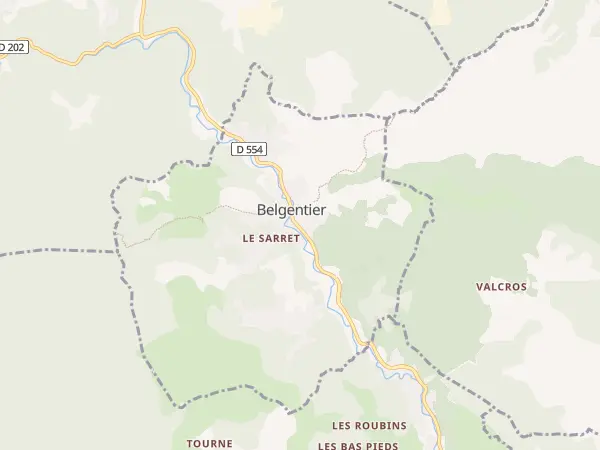 Plan de Belgentier
