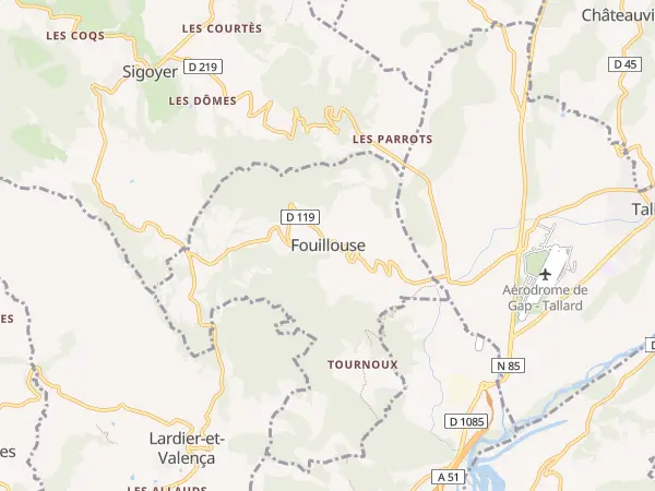 Plan de Fouillouse