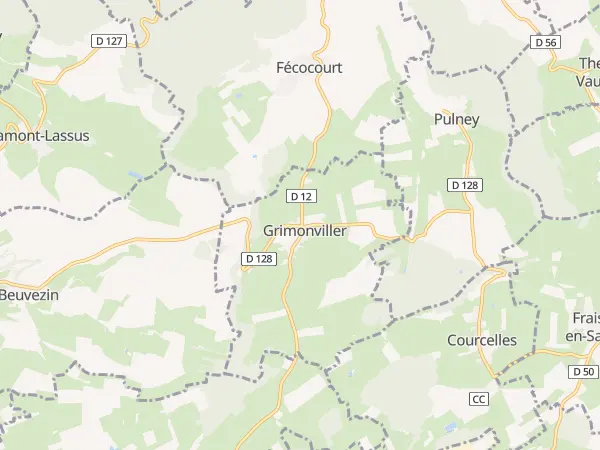 Plan de Grimonviller