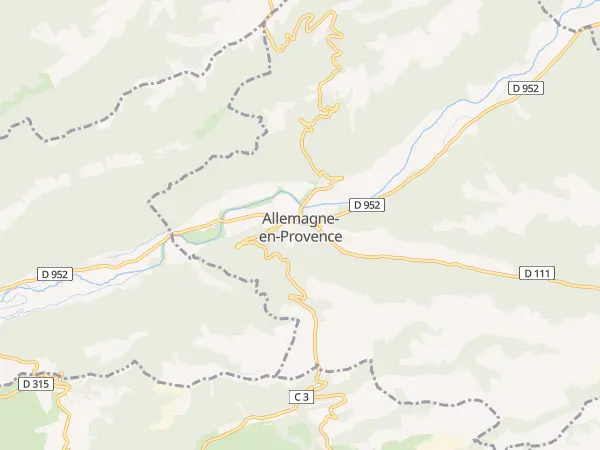 Plan de Allemagne-en-Provence