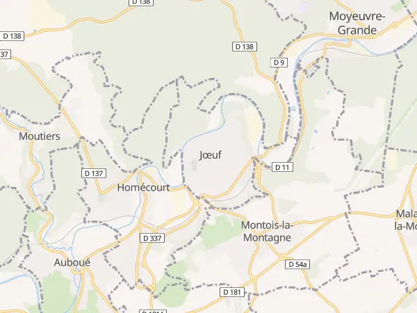 Plan de Jœuf