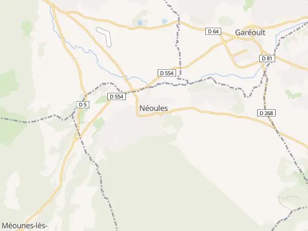Plan de Néoules