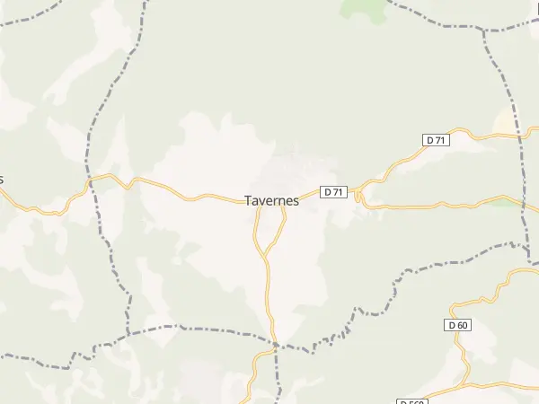 Plan de Tavernes