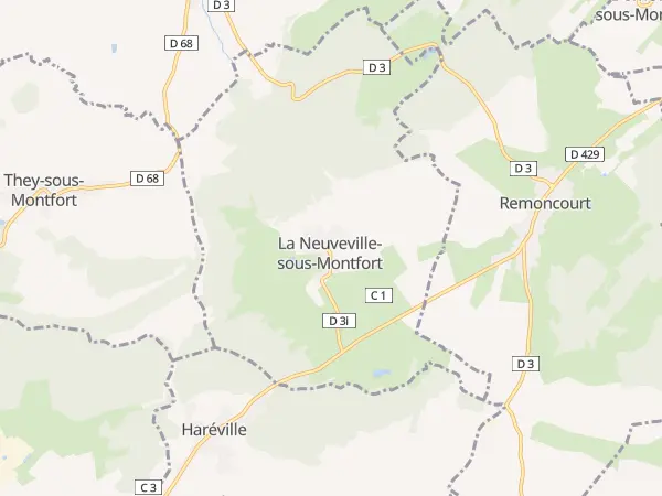 Plan de La Neuveville-sous-Montfort