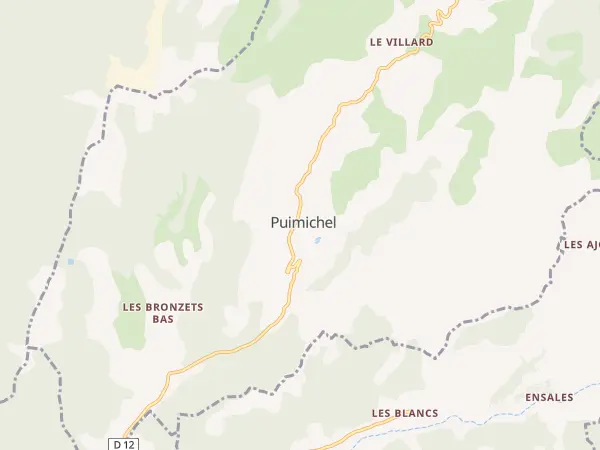 Plan de Puimichel