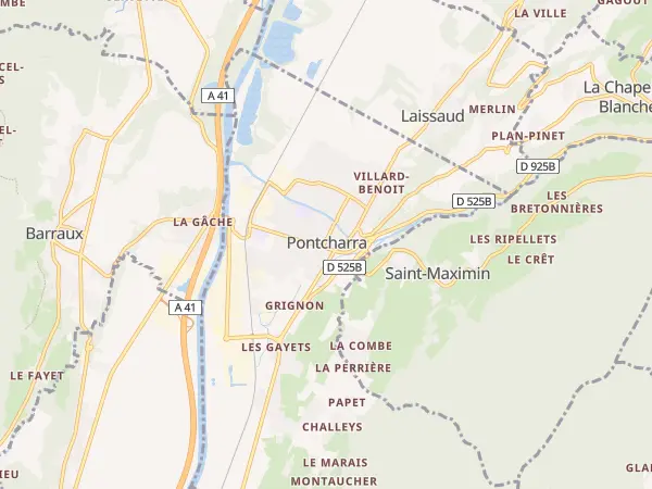 Plan de Pontcharra