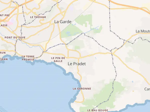 Plan du Pradet