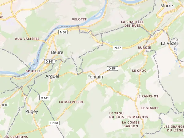 Plan de Fontain