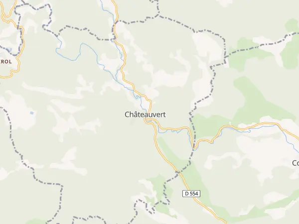 Plan de Châteauvert