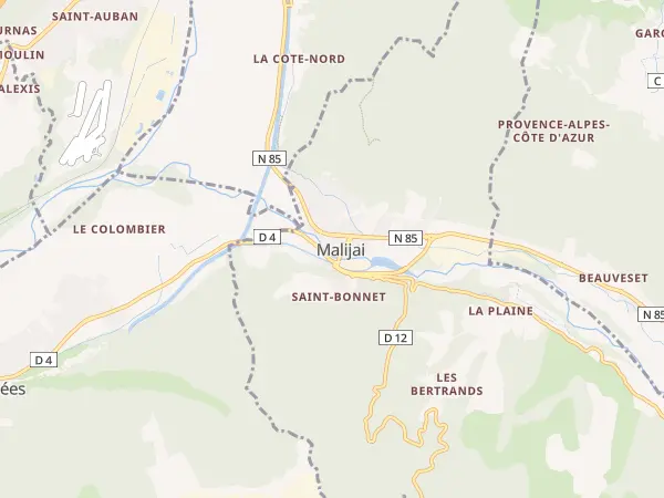 Plan de Malijai