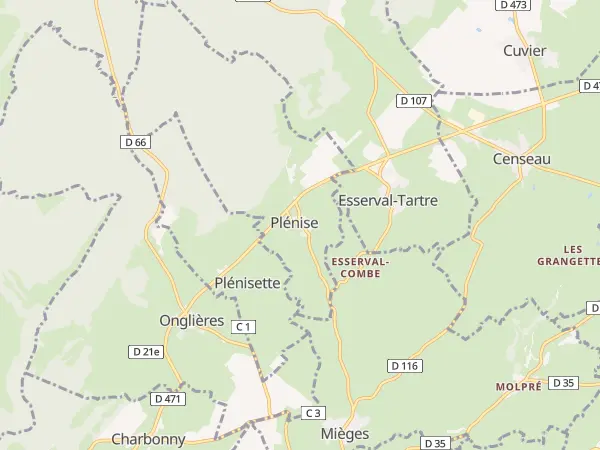 Plan de Plénise