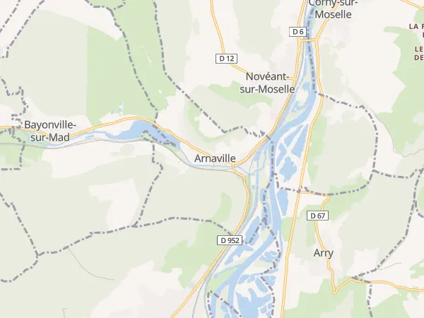 Plan de Arnaville