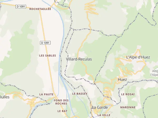 Plan de Villard-Reculas