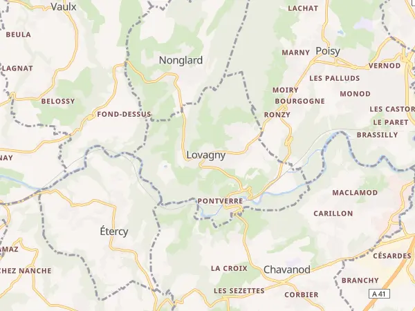 Plan de Lovagny