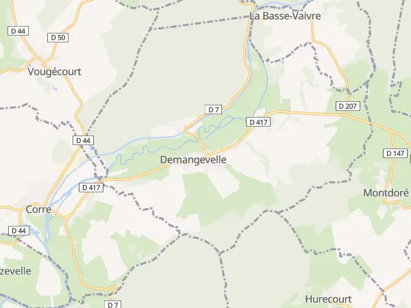 Plan de Demangevelle