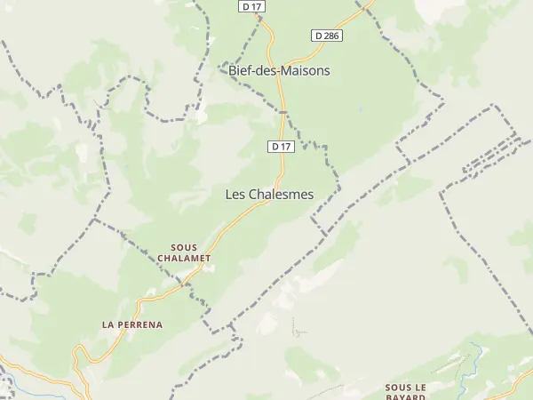 Plan des Chalesmes