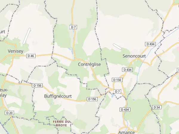 Plan de Contréglise