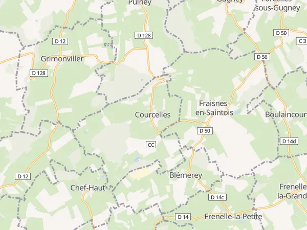 Plan de Courcelles