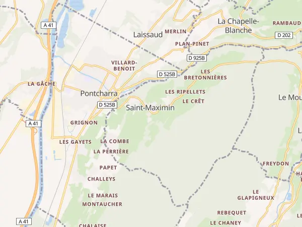 Plan de Saint-Maximin