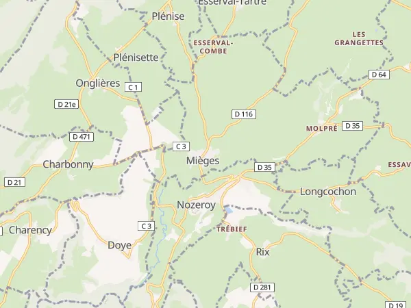 Plan de Mièges