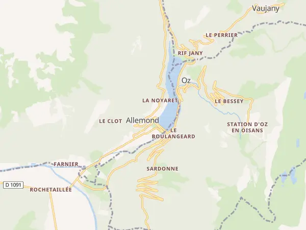 Plan de Allemond
