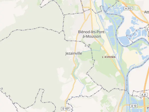 Plan de Jezainville