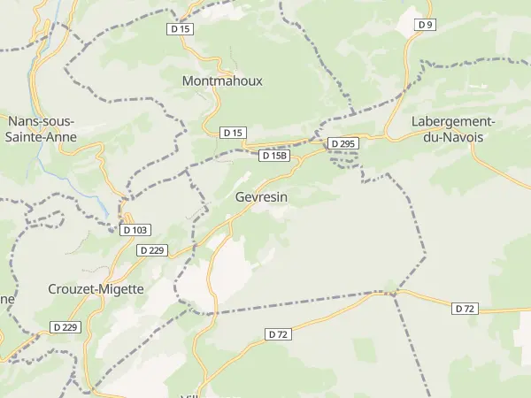Plan de Gevresin