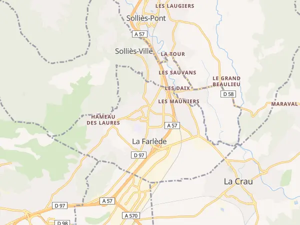 Plan de La Farlède