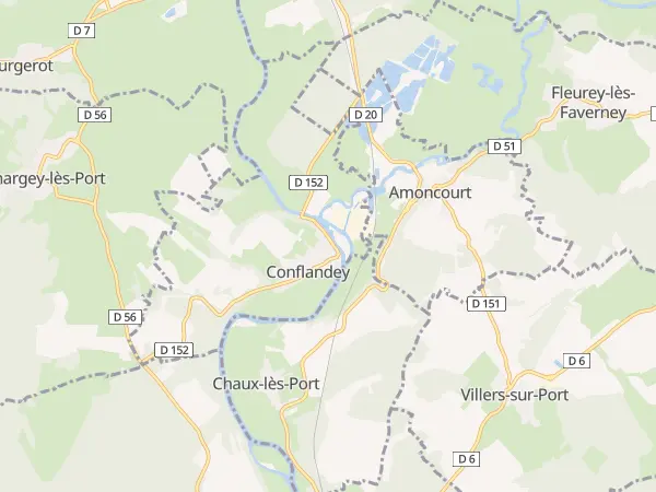 Plan de Conflandey