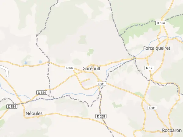 Plan de Garéoult
