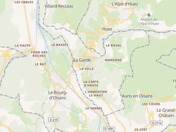 Plan de La Garde