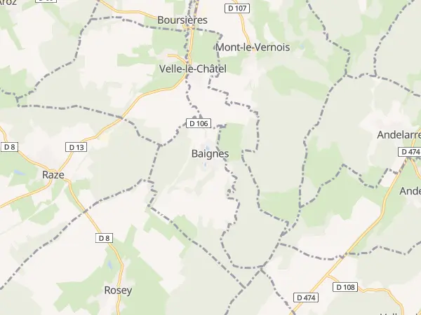 Plan de Baignes