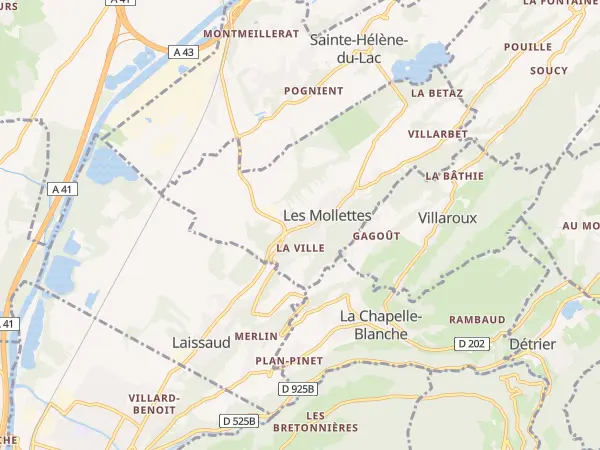 Plan des Mollettes