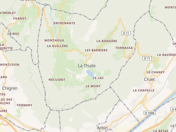 Plan de La Thuile