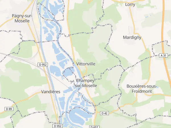 Plan de Vittonville