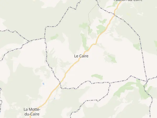 Plan du Caire