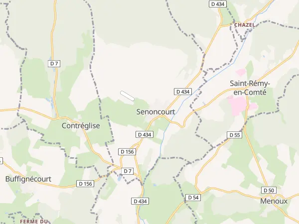 Plan de Senoncourt