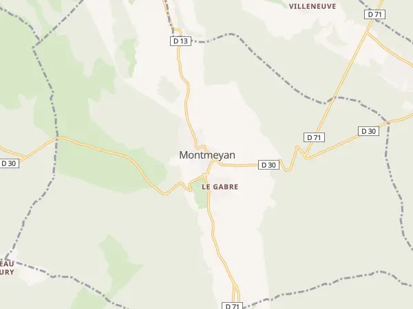 Plan de Montmeyan