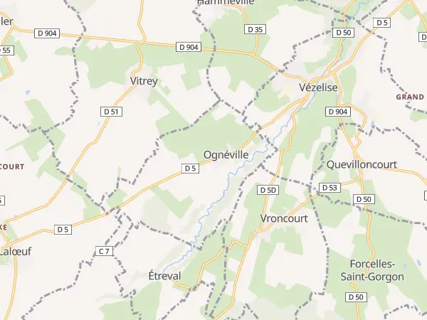 Plan de Ognéville