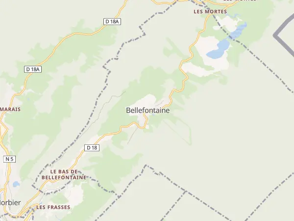 Plan de Bellefontaine