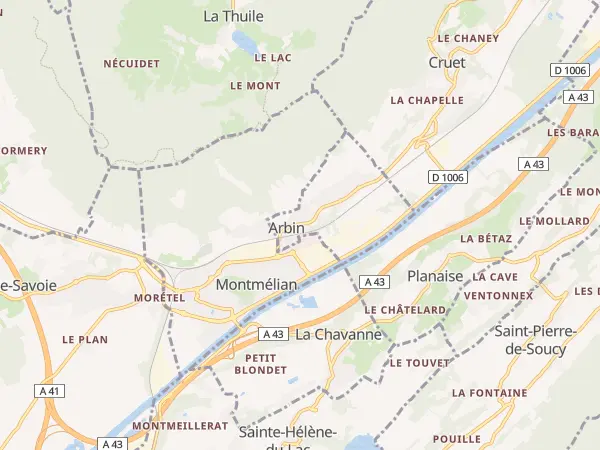Plan de Arbin
