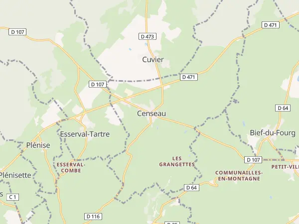 Plan de Censeau