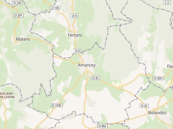 Plan de Amancey