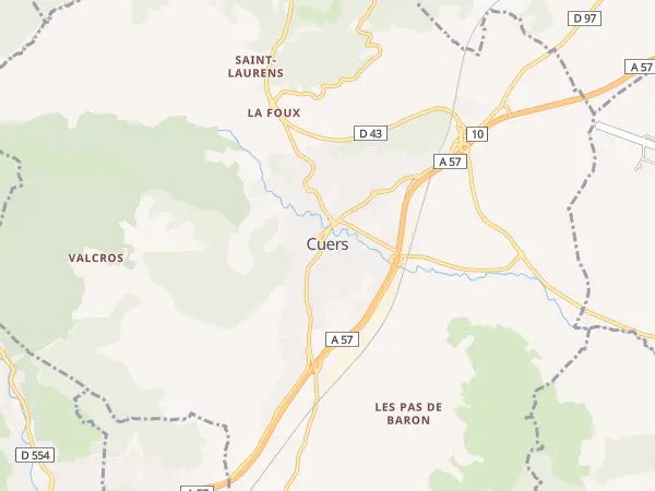 Plan de Cuers