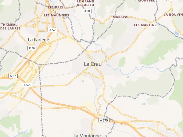 Plan de La Crau
