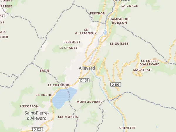 Plan de Allevard