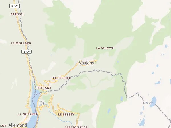 Plan de Vaujany