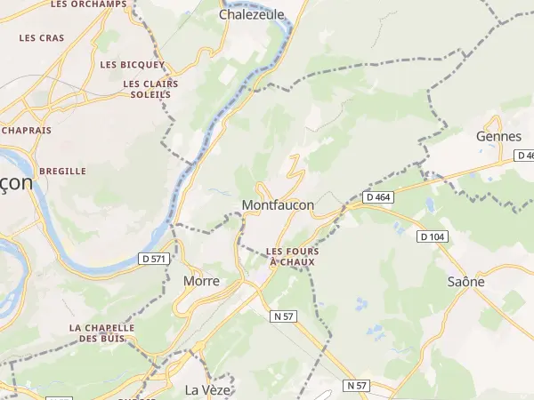 Plan de Montfaucon