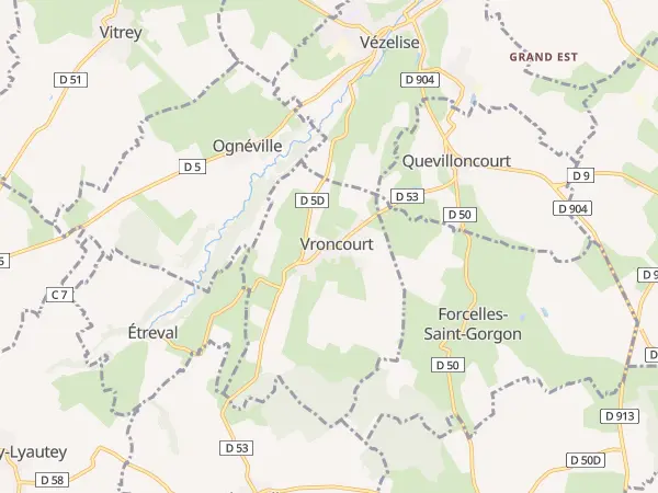 Plan de Vroncourt
